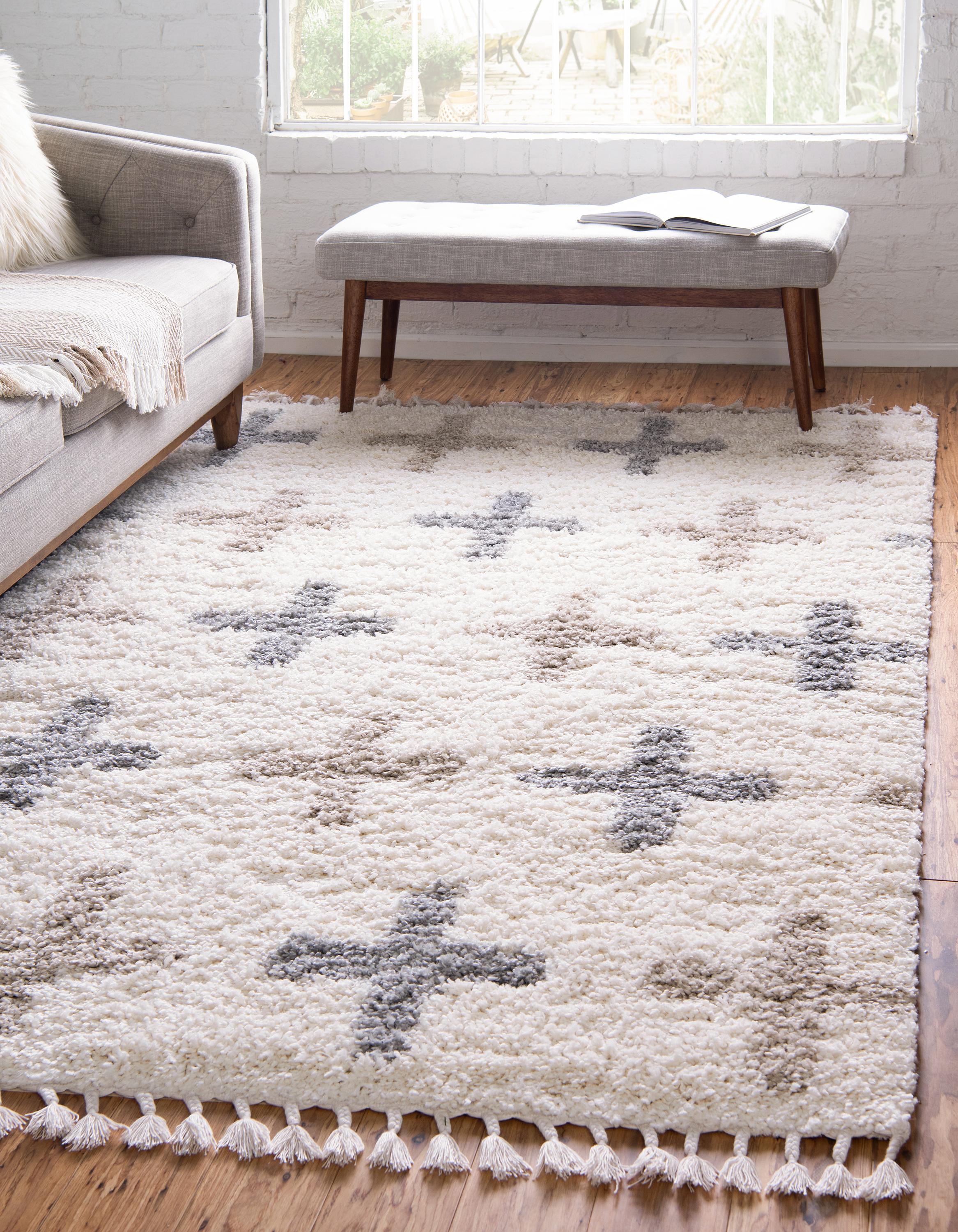 Coleman - Moderner Nordischer Shaggy-Teppich