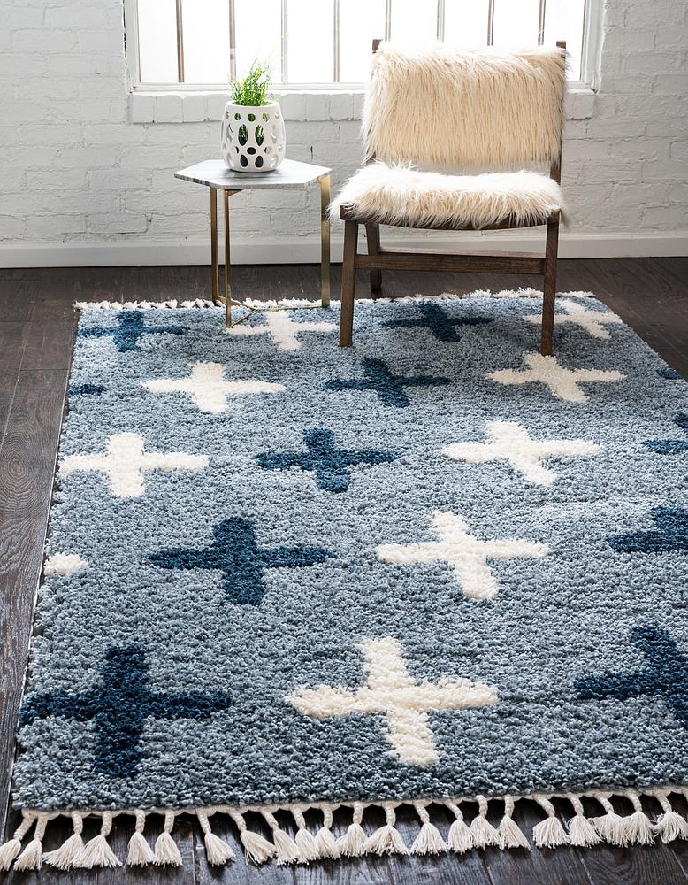 Coleman - Moderner Nordischer Shaggy-Teppich