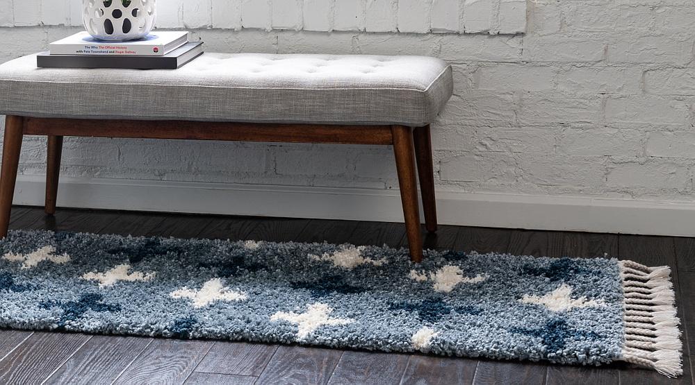 Coleman - Moderner Nordischer Shaggy-Teppich