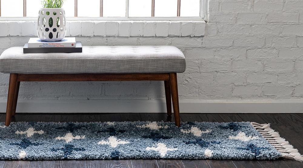 Coleman - Moderner Nordischer Shaggy-Teppich