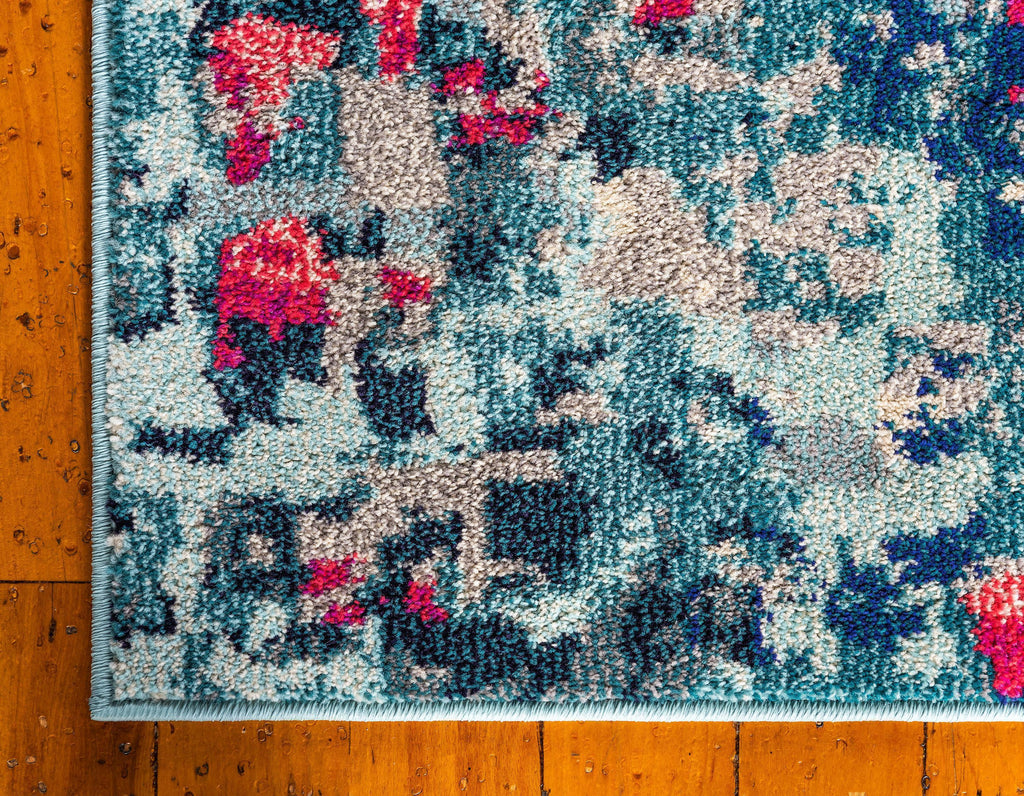 Blaise - Moderner Farbmuster-Teppich