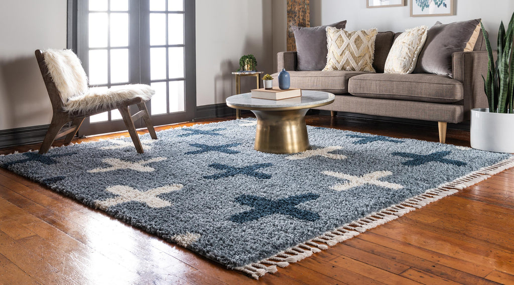 Coleman - Moderner Nordischer Shaggy-Teppich