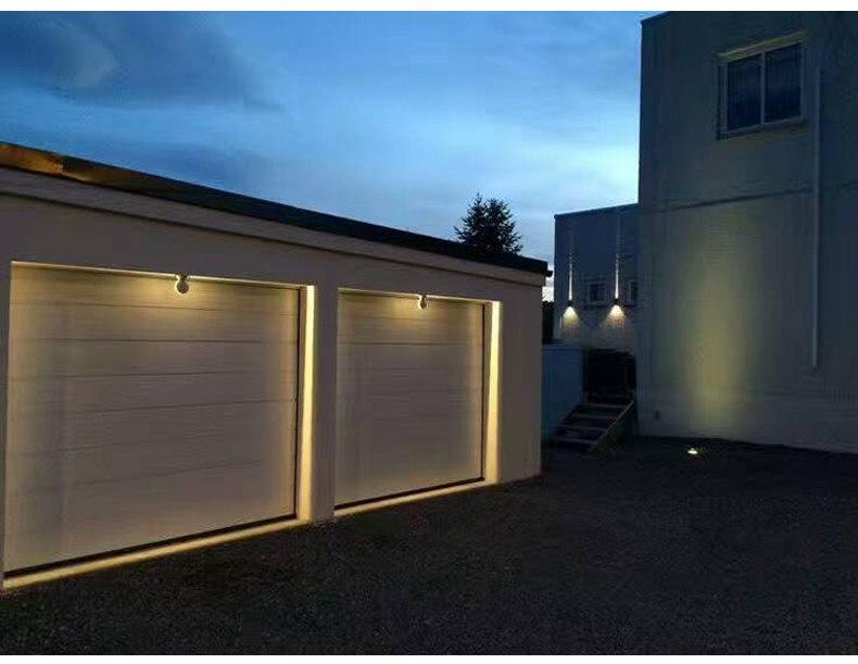Runde Wandmontierte LED-Lampe