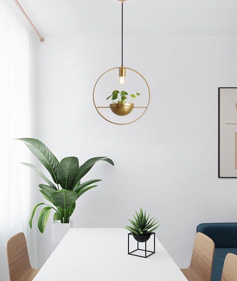 Althea - Moderne Nordische Pflanzenlampe